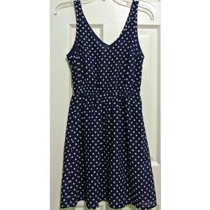 H&M Polka Dot V-Neck Mini Dress